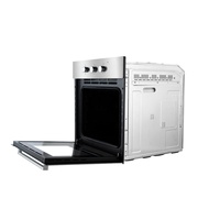Junsky Four mural à convection encastrable de 24 pouces 3200W 65L avec rôtissoire, bouton de porte en verre triple couche en acier inoxydable