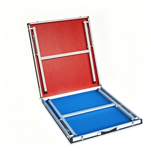 <span class=keywords><strong>Mesa</strong></span> de <span class=keywords><strong>Ping</strong></span> <span class=keywords><strong>Pong</strong></span> Portátil para Niños, Doble Uso como <span class=keywords><strong>Mesa</strong></span> de Comedor para Exteriores, <span class=keywords><strong>Mesa</strong></span> de <span class=keywords><strong>Ping</strong></span> <span class=keywords><strong>Pong</strong></span> Plegable Resistente con Rebote Estándar - Product Image 4