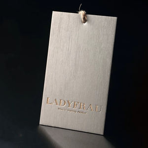 ป้ายโลหะรูปสี่เหลี่ยมผืนผ้าแบบกำหนดเอง พิมพ์ป้ายติดเสื้อผ้า - Product Image 6