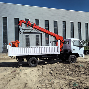 Chinese Mini Knuckle Hydraulic Straight Arm Truck <b>Crane</b> Motor Gear Core High Load Moment 1-3 Ton Mobile for Sale - Product Image 5
