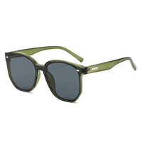 Haute vente en gros qualité Vintage mode UV400 gros femmes lunettes de soleil bonbons coloré UV400 carré unisexe lunettes de soleil