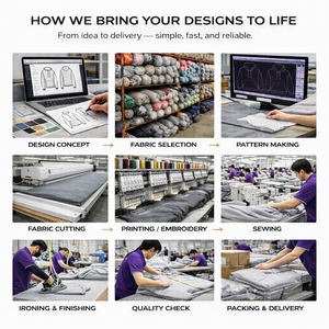 Fabricants de sweats à capuche épais personnalisés avec logo brodé, sweats à capuche oversize en molleton de coton pour hommes, style streetwear - Product Image 6