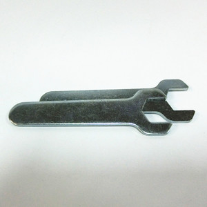 Stamped Wrench 12mm Opening 8mm Thick High Carbon Steel Zinc Plated Metric Manual <b>Hand</b> <b>Tool</b> Furniture Accessory - Product Image 1