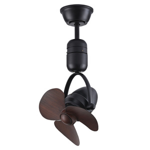 Trang Trí 12 Inch Trần Và Tường <span class=keywords><strong>Dual</strong></span>-Mục Đích Gắn Duy Nhất Hướng Dao động Góc Quạt Trần Với Điều Khiển Từ Xa - Product Image 4