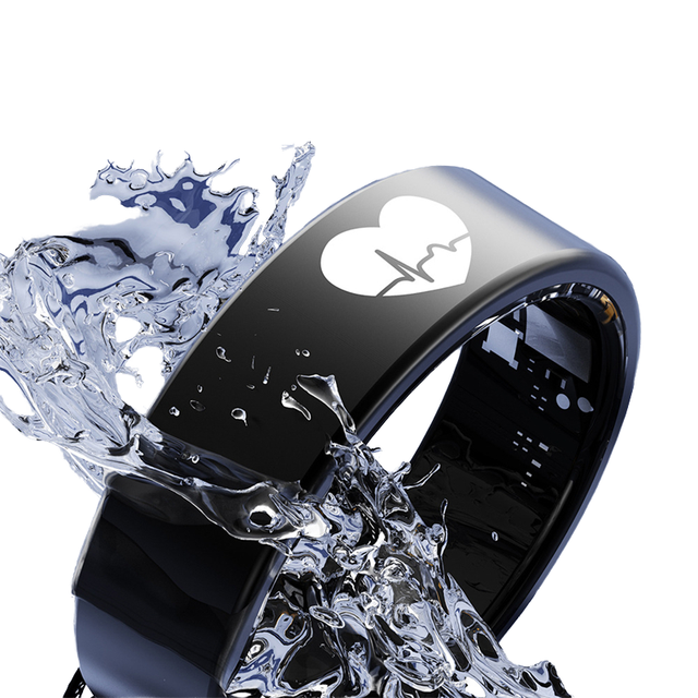 Gesture-controlled ECG Heart Rate Monitor Blood Pressure Oxygen Sleep Fitness Tracker Steel Shell Smart Ring App Control IP68