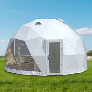 Feamont biểu tượng tùy chỉnh phiêu lưu và sang trọng glamping PVC Dome Lều hiện đại trắc địa lều cho cắm trại ngoài trời - Product Image 1
