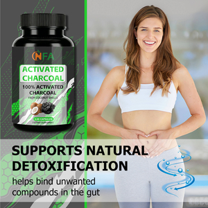 Cápsulas de Carbón Activado ODM OEM con Carbón Activado para Apoyar la Inmunidad, la Digestión, la Belleza, la Desintoxicación y el Blanqueamiento Dental - Product Image 6
