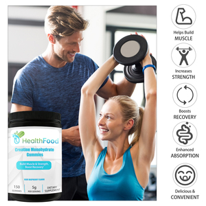 Custom Logo Creatine Monohydrate Gummy Improve Muscle and Condition Muscle Gain Pre Workout Creatine Monohydrate Gummies - Product Image 4