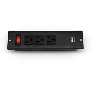 Power Strip với 4 chống giả mạo cửa hàng USB Port thắp sáng thiết lập lại chuyển đổi cắm với ổ cắm cho văn phòng và nhà sử dụng - Product Image 3