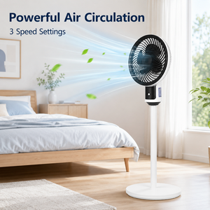 <b>Standing</b> <b>Fan</b> Three Gear Wind Speed Pure Copper Strong Air Circulating for Home Hotel Office New Air Circulation <b>Fan</b> Electricity - Product Image 2
