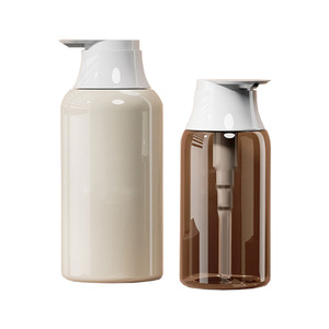 Cho chăm sóc cá nhân OEM/ODM Gel chai dầu gội Pet nhựa với máy bơm biểu tượng tùy chỉnh màn hình in ấn bán buôn 300ml mỹ phẩm - Product Image 2