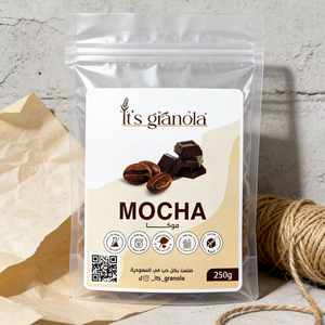 Etiqueta Adhesiva Ecológica Personalizada para Snacks, Etiqueta Adhesiva de Papel de Cobre para Cereales de Desayuno - Product Image 1