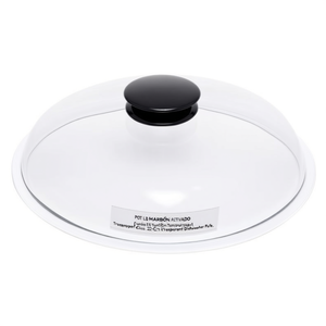 <b>Pot</b> <b>lid</b> Curved tempered glass (32cm) Transparent 1001250 - Product Image 2