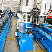 Machine de profilage automatique pour rail latéral de chemin de câbles électrique de 1,2 à 2,0 mm de largeur, réglable pour l'ingénierie électrique