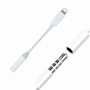 Casque Transfert Câble Adaptateur Pour <span class=keywords><strong>iPhone</strong></span> <span class=keywords><strong>7</strong></span> à 3.5mm Femelle <span class=keywords><strong>Jack</strong></span> Câble Audio Auxiliaire - Product Image 2