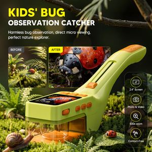 Insect Explorer Scope 2.4 Inch Screen Pocket <b>Microscope</b> for Nature Observation - Product Image 2