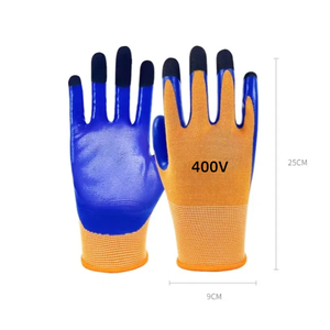 Gants isolants antidérapants flexibles en <span class=keywords><strong>caoutchouc</strong></span> ultra-mince Gants de sécurité résistants à l'usure pour l'entretien des électriciens - Product Image 2