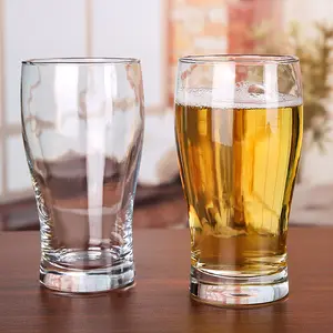 44-3-1 ספוט 550ml גדול פיינט זכוכית באר זכוכית שקוף עופרת משלוח אמריקאי טיוטת בירה ספל יכול הדפסת לוגו היצירתי