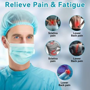 Cintura di Supporto <span class=keywords><strong>Lombare</strong></span> Traspirante <span class=keywords><strong>per</strong></span> Uomo e Donna, Regolabile, <span class=keywords><strong>per</strong></span> Lavoro, Casa ed Esercizio Fisico, Direttamente dalla Fabbrica - Product Image 3