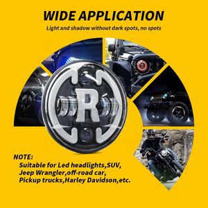 New Product DOT and Emark 90W <strong>Headlight</strong> 7inch Round LED 7" Head Light for jeep wrangler for Hummer and for <strong>harley</strong> Davidson - Product Image 5