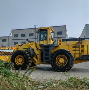 Cargadora de Ruedas Komatsu WA600 Usada con Pintura Original, Fabricada en Japón, Cargadora Frontal Komatsu WA600 de Segunda Mano con Alta Calidad - Product Image 1