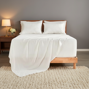 <strong>King</strong> Size 6-Piece <strong>Sheet</strong> Set 24" <strong>Extra</strong> <strong>Deep</strong> Pocket <strong>Fitted</strong> <strong>Sheets</strong> Elastic Corner Straps <strong>Super</strong> Soft Cooling Luxury 100% - Product Image 5