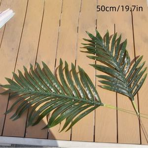 أوراق نخيل استوائية اصطناعية عالية الجودة للديكور الأخضر وتنسيق المزهريات، مواد خام لأشجار النخيل - Product Image 4