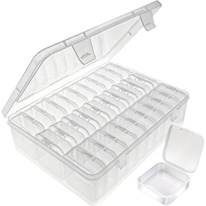 Boîte de rangement en plastique avec 30 compartiments, grande capacité pour organiser et stocker des perles, des jouets et des accessoires - Product Image 3