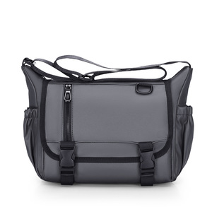 Bolso Bandolera de Negocios Personalizado para Hombre, Impermeable, para Exteriores, de un Solo Hombro, Casual, con Cierre de Cremallera - Product Image 1