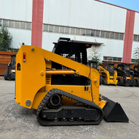 Macchinario Agricolo Skidsteer Snsc, Fornitura di Fabbrica di Caricatore Skid Steer Cingolato con Trituratore Forestale
