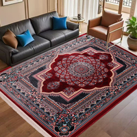Tailles et styles personnalisés Tapis élégant en polyester 100%, adapté aux tapis et ensembles de salon