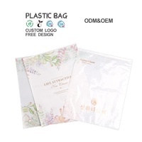 Sac à fermeture éclair personnalisé pour vêtements imperméables, chaussures, emballage