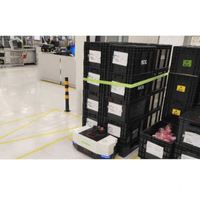 Harga Forklift Robot Gudang 1 Ton Robot Mobile Otomatis AMR Pallet Truck
