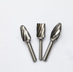 Cabezal de molienda de Lima rotativa de carburo, Lima rotativa eléctrica de acero de tungsteno, fresa para carpintería, taladro de molienda de Metal