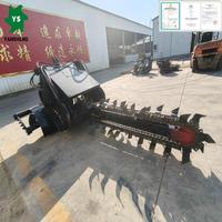 Cadena para zanjadora de 3 puntos para tractor |   Cadena de excavación para pozos agrícolas, para la colocación de tuberías, fertilización de huertos y enterramiento de cables