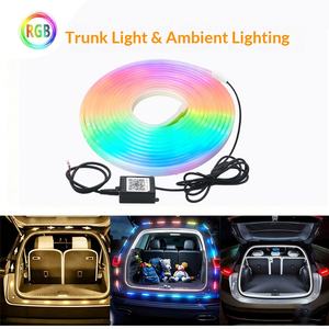 Nouvel Arrivage : <span class=keywords><strong>Bande</strong></span> lumineuse <span class=keywords><strong>LED</strong></span> multifonctionnelle à détection automatique pour coffre de SUV, éclairage d'ambiance pour <span class=keywords><strong>camping</strong></span> et lampe de chargement intérieure - Product Image 3