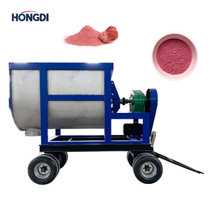 Versatile Screw Bulk Material Mixer with AC Motor & Gearbox 4000L Capacity Portable <b>Wheel</b> Base for Chemical Processing - Product Image 2