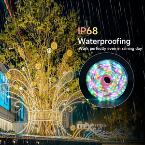 Ngoài trời không thấm nước LED ws2811 WS2812 3pin 4pin trắng đen dây 12V hạt giống pixel LED chuỗi Lights - Product Image 4