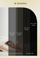 Rideaux Électriques Isolants Modernes Becausewin en Tissu Doux de Qualité Supérieure, Plissés Ondulés, Sur Mesure, Réducteurs de Bruit, Voilages et Occultants, Style Français