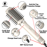 Sèche-cheveux électrique à moteur BLDC 110 000 tr/min, diffuseur, buse, style tout-en-un, lissage, bouclage, 5-en-1, 1200W, ionique