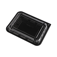 Récipients alimentaires jetables pp rentables auto-chauffants pratiques et personnalisés en plastique pour boîte à lunch