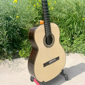 <span class=keywords><strong>Guitare</strong></span> <span class=keywords><strong>classique</strong></span> Hauser réplique entièrement en bois massif fabriquée par Aiersi <span class=keywords><strong>Luthier</strong></span> - Product Image 1