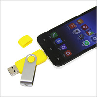 Unidad Flash Otg Tipo C Usb Key 32GB 64GB 128GB Memoria Flash 8GB 16GB para teléfonos inteligentes Android 2 en 1 Cle Usb 3,0 2,0 Pendrive