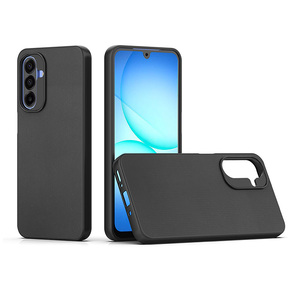 Étuis et accessoires pour téléphones portables – Coque de téléphone souple noire en TPU avec doublure en microfibre pour <span class=keywords><strong>Samsung</strong></span> Galaxy A33, A55, A57, A17, A18 – Housse arrière - Product Image 1