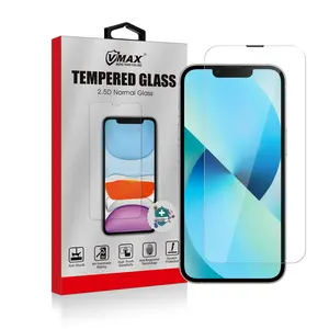 Protector de pantalla de vidrio templado para Iphone, película protectora de vidrio templado transparente, antipolvo, para Iphone 13 Pro Max 12 Mini