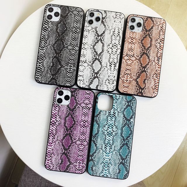 For iphone 11 Pro Max 12 Pro 12 Mini Luxury Python Phone case , for iphone 12 13 Snake Skin Pattern case