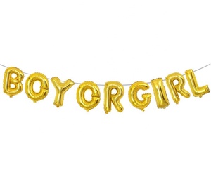 Decorazioni Baby Shower Balloon È un Aerostati della Stagnola Del Capretto Del Bambino Della Ragazza del Ragazzo Di Compleanno Decorazione Del Partito palloni ad aria Del Bambino Doccia Favori - Product Image 3