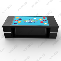 Table tactile interactive multi-tailles Android Windows 4K TFT étanche pour jeux en intérieur, restaurants et cafés