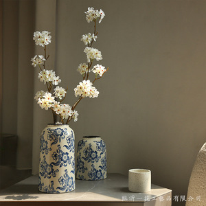 ดอกไม้ประดิษฐ์ ยี่ห้อ Yihua รุ่น Floral Art ดอกแพร์ ก้านเดี่ยว ทำจากผ้าไหม ตกแต่งบ้าน สไตล์โมเดิร์น เรียบง่าย สีขาวชมพูอ่อน - Product Image 2