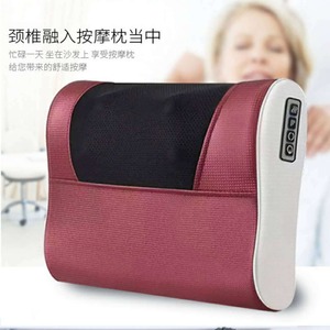Coussin de massage pour le cou avec chaleur et thérapie infrarouge pour soulager le cou, les épaules et le dos, coussin de massage à brancher - Product Image 4